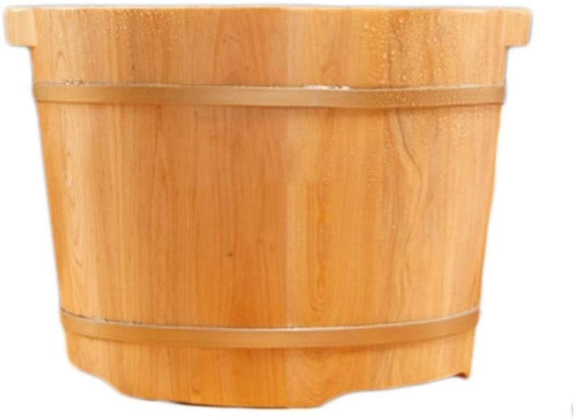 Tina de madera para remojo de pies de cedro miniatura 7