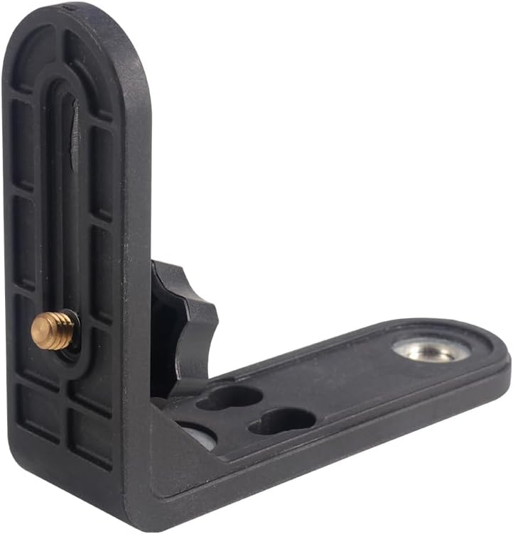 Laser Level L-shape Magnetic Bracket for instruments Lasers (1/4" Thread)