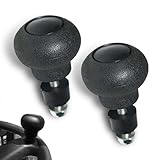 gunroil 2 PCS Forklift Steering Wheel Handle Ball, 3