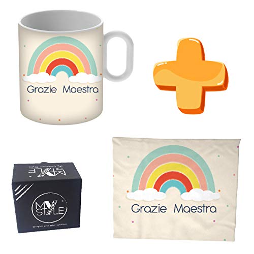 My Custom Style Tazza Standard #Scuola-Arcobaleno#...
