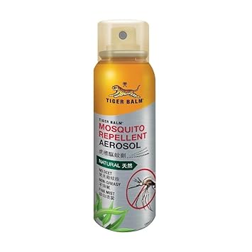 Tiger Balm Mosquito Repellent Spray | Natural & DEET-Free | Safe for Skin | Long-Lasting Protection | Herbal Insect Repellent | Outdoor & Indoor Use | 120ml Travel-Friendly Bottle - image, photos