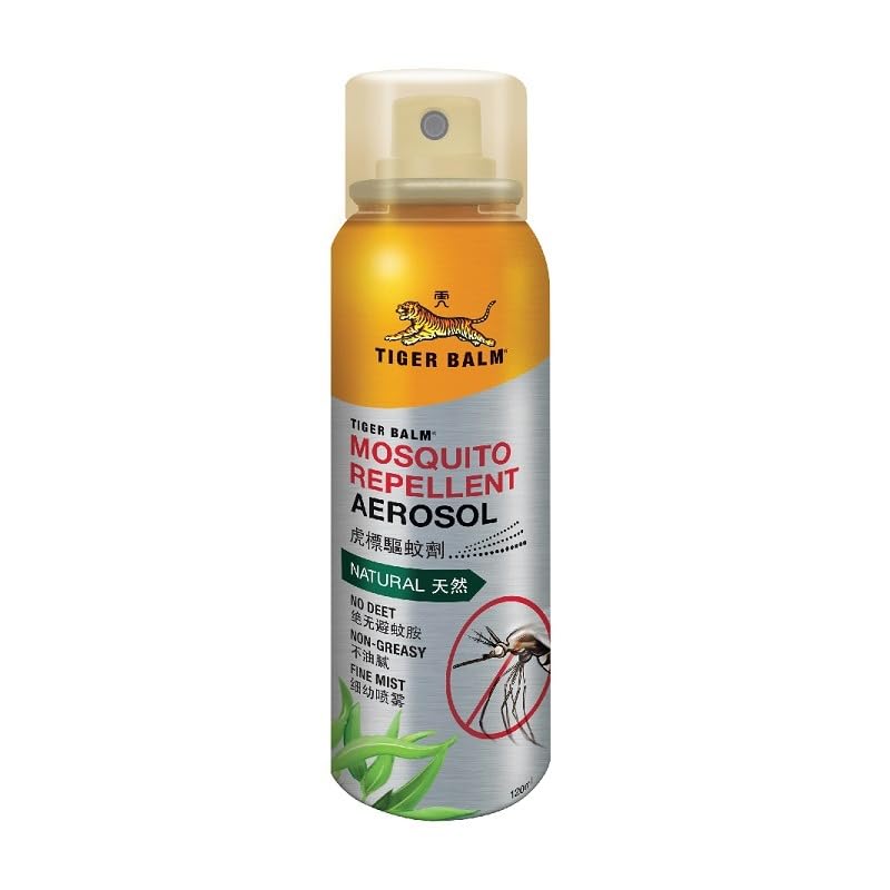 Tiger Balm Mosquito Repellent Spray | Natural & DEET-Free | Safe for Skin | Long-Lasting Protection | Herbal Insect Repellent | Outdoor & Indoor Use | 120ml Travel-Friendly Bottle-image-18