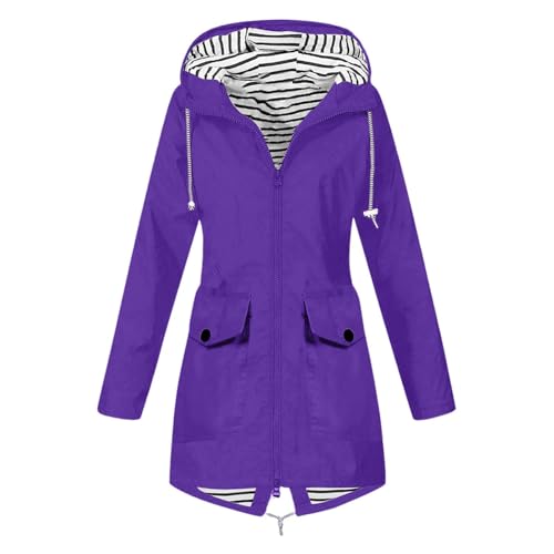 Evita el sudor al andar con esta chaqueta ligera con capucha para exteriores transpirable