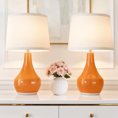 Seealle Modern Ceramic Table Lamps for...