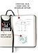 Sketchmark Original Stainless Steel Bookmark Stencil - Credit Card Tool with 11+ Features, Ruler, Compass, Protractor, Journaling, and More