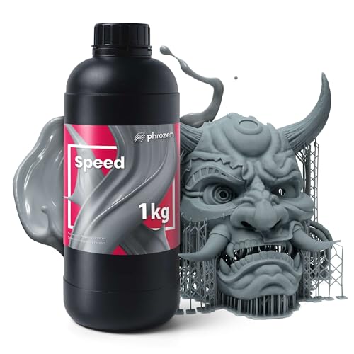 phrozen 3D Printer Rapid Resin [Speed], 405nm LCD UV-Curing Photopolymer Resin, Low Shrinkage, High Precision Printing, 