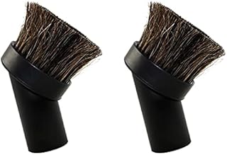 2 Pcs Vacuum Cleaner Brush Round Dusting Brush Tool Head Floor Dust Brush Head for Replace Vacuum Cleaner Accessory