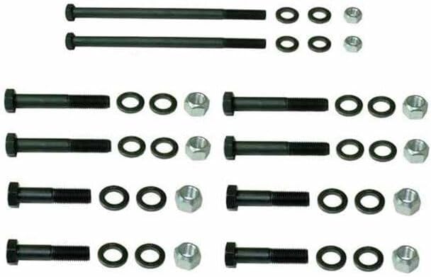 Replacement for Kenworth W900B Year 2012 Center Frame Bracket MOUNTING KIT by Technical Precision