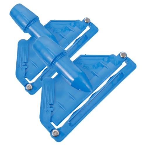 Image of TOYANDONA Heavy Duty Plastic Mop Head Clips Versatile Use Replacement 2pcs Suitable for Tube within 25mm Diameter Universal Fit for Mop Handle for Industrial Settings and Large Facilities