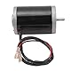 BuyWeek Elektromotor Bürstenmotor 180V 200W, Permanentmagnet Gleichstrommotor 5000RPM Hochgeschwindigkeits Elektromotor für DIY Elektrofahrrad Motorrad Elektroroller