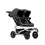 Mountain Buggy Duet V3-59 Grid Kinderwagen, doppelseitig mit 4 Rädern