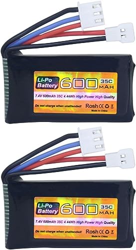 Batteria Lipo 35C 2S, buone prestazioni di sicurezza, peso leggero, piccola resistenza interna, buone caratteristiche di scarico.