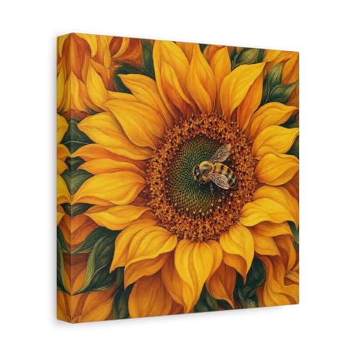 Impression sur toile abeille Timeless Heritage châssis robuste 3 cm
