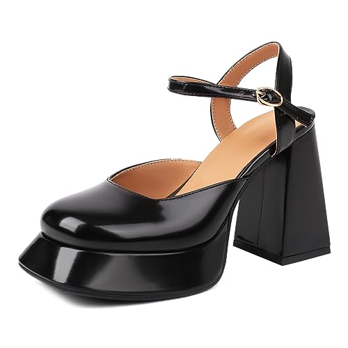 Sandales talon carré haut Lizoleor pour ne plus souffrir en fête