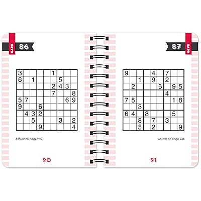 Brain Games - To Go - Sudoku (Red) Spiral-bound February 18, 2021