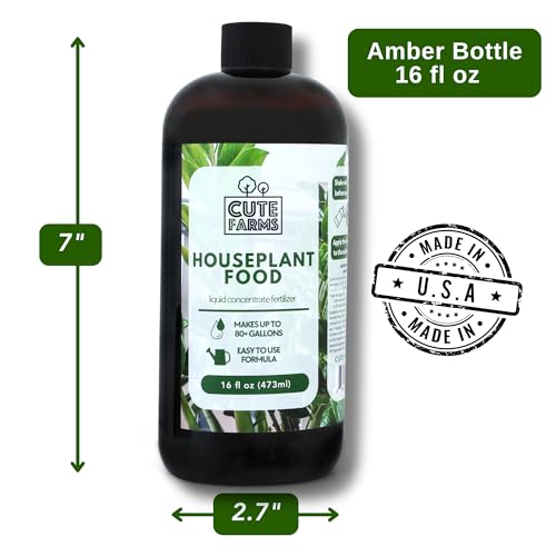 Fertilizante Concentrado Líquido 16oz para Plantas de Interior miniatura 4