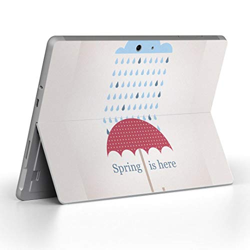 igsticker Surface Go/Surface Go 2 専用スキンシール サーフェス go シール スキン 保護 フィルム ステッカー アクセサリー 016343 傘 梅雨 カラフル