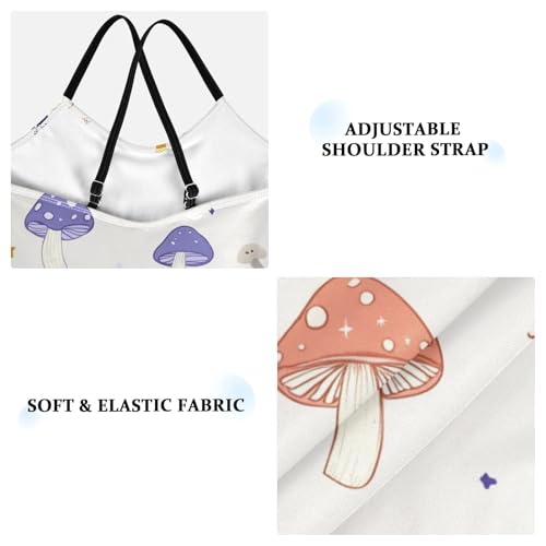 Cute Mushrooms Girls One Piece Swimsuits Stars Sport Halter Swimwear Beach Bathing Suit 3T3