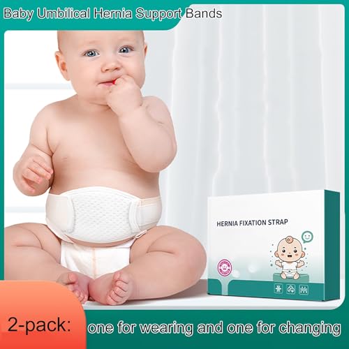 Faja para Hernia Umbilical Bebé con Almohadillas y Banda Ajustable miniatura 6