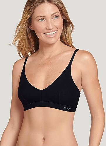 Image of Jockey Women's Bra Organic Cotton Stretch Triangle Bralette