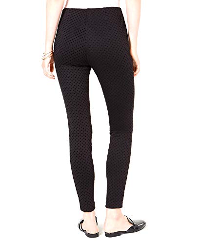 Maison Jules | Flocked Dotted Skinny Pants | Flocked Dot | XXS2