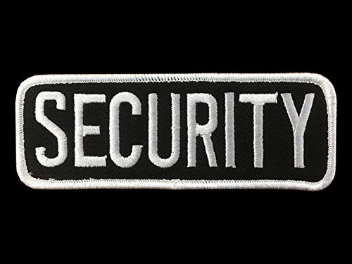 Gs-eagle For Men's Security Embroidery Patched Zip Up Black Hoodie Jacket3