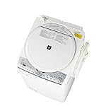 シャープの洗濯機 ES-TX8C-W