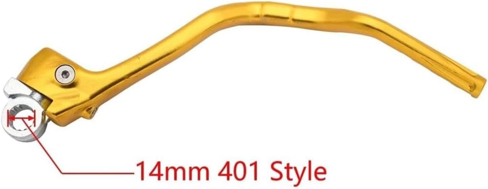 Motorcycle Kick Starter Lever Pedal Motorcycle Forged Kick Start Starter Lever Pedal for RMZ 250 450 RMZ250 RMZ450 RM250Z RM450Z 2008-2014 Universal