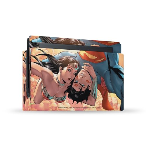 Skin Wonder Woman Nintendo Switch Autocollant Vinyle pour Console et Dock Head Case Designs