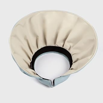 Sun Visor Hat for Women Girls Wide Brim Sweatband Beach Summer Tennis Sports Golf Cap Adjustable Ponytail Foldable Hat