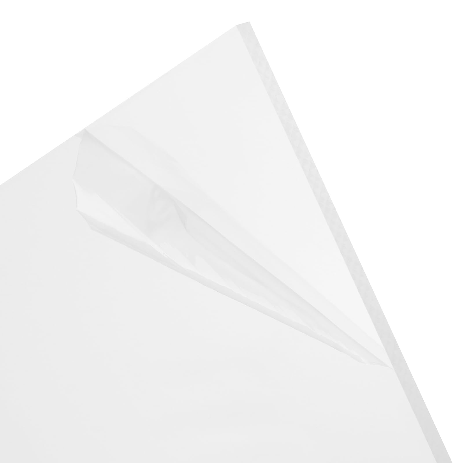 ZOENHOU 2 płyty z pleksiglasu, 300 x 300 mm, grubość 6 mm, przezroczyste płyty ze szkła akrylowego do projektów DIY, ramek na zdjęcia, malowania, wystaw projektów, dekoracji stołu i majsterkowania