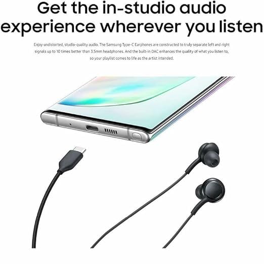 Image of Original for Samsung AKG-Tuned IC100 Type-C Earphone, Black
