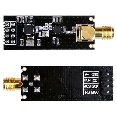 Módulo Transceptor NRF24L01 con antena SMA de 8 piezas para proyectos inalámbricos a 2,4 GHz 2