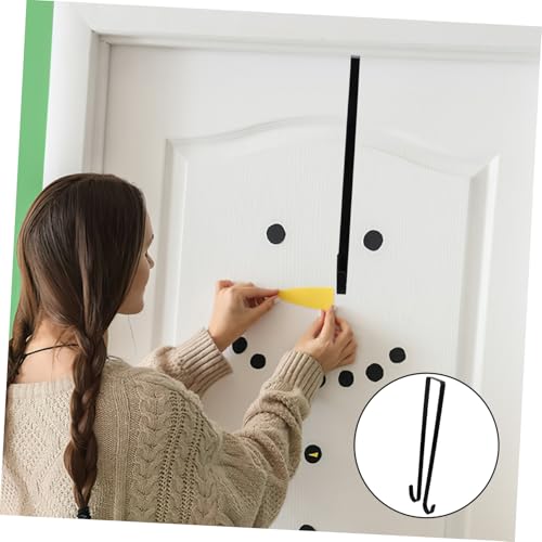Gancho para guirnalda navideña sin taladro para puerta y ventana 8