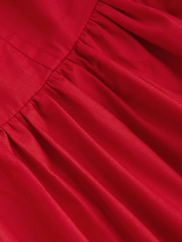 CIDER Mini Dress for Women Dresses Women Party Dresses Scoop Neck Sleeveless Ruffle Knotted Short Dress3