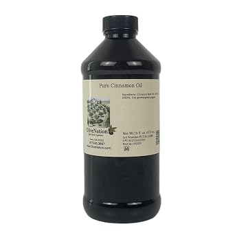 OliveNation Pure Cinnamon Oil - Food Grade Cinnamon Bark Oil for Baking, Candy, Chocolates, Beverages, 16 fl oz