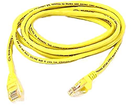 Belkin CAT5E RJ-45M to RJ-45M 14ft Patch Cable Yellow (A3L850-14-YLW-S)
