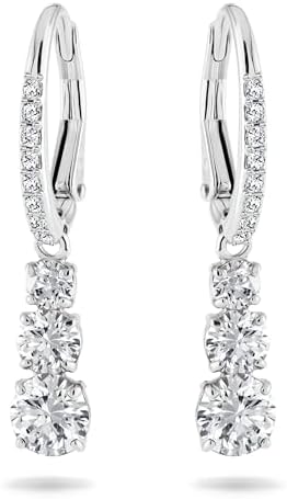 Swarovski Attract Trilogy Crystal Necklace and Earrings Jewelry Collection