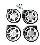 RIMOWA replacement wheels set (4 units) for carry-on of all series: Topas, Classic Flight, Original, Pilot, Salsa, Salsa Air