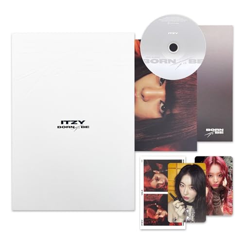 ITZY - [BORN TO BE] (LIMITED Ver.) Cover + Photobook + CD-R + Envelope + Photocard + Pair Booklet + Portrait + 2Cut-Film + Mood Film + Poster + Postcard + 2 Pin Badges + 4 Extra Photocards