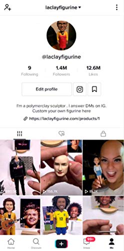 Laclayfigurine 100% Custom Bobblehead Figure from Photos, Full Refund Not Satisfied,Personalized