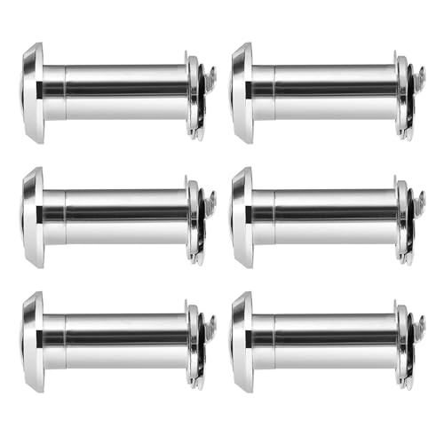 Srliya mirilla de puerta ajustable con ángulo amplio de 220 grados para puertas de 35mm a 55mm miniatura 2