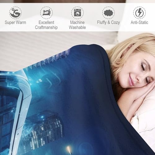 Plaid bus moelleux pour soirées cocooning et nuits fraîches