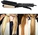 Hair Crimper Iron, Adjustable Temperature, Dual Voltage, Black