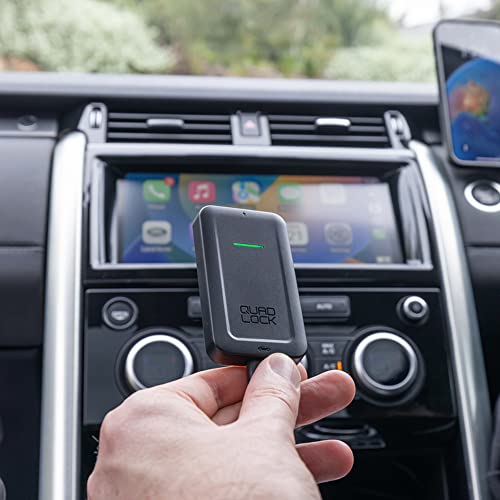 Adaptador Inalámbrico Quad Lock CarPlay Solución sin Cables 6