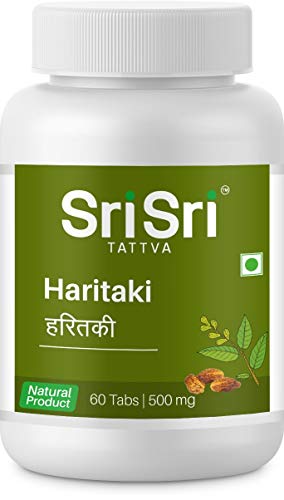 Sri Sri Tattva Haritaki 60 Tabs | 500mg (Pack of 4) Sri Sri Tattva Haritaki 60 Tabs | 500mg (Pack of 4)