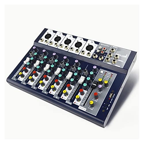 Mezclador controlador de DJ Consola de mezclas BluetoothUSB Tarjeta de sonido Pro Equipment Mixer...