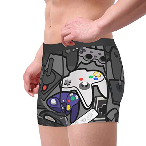 Men'S Boxer Briefs Video Game Controller Boxer Briefs Underwear Shorts Trunks Medium - Image 5