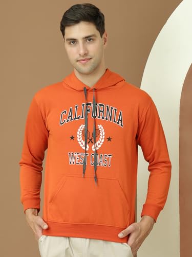 Image of Mack Jonney Regular Fit Printed Hoodie for Men-MACK639765