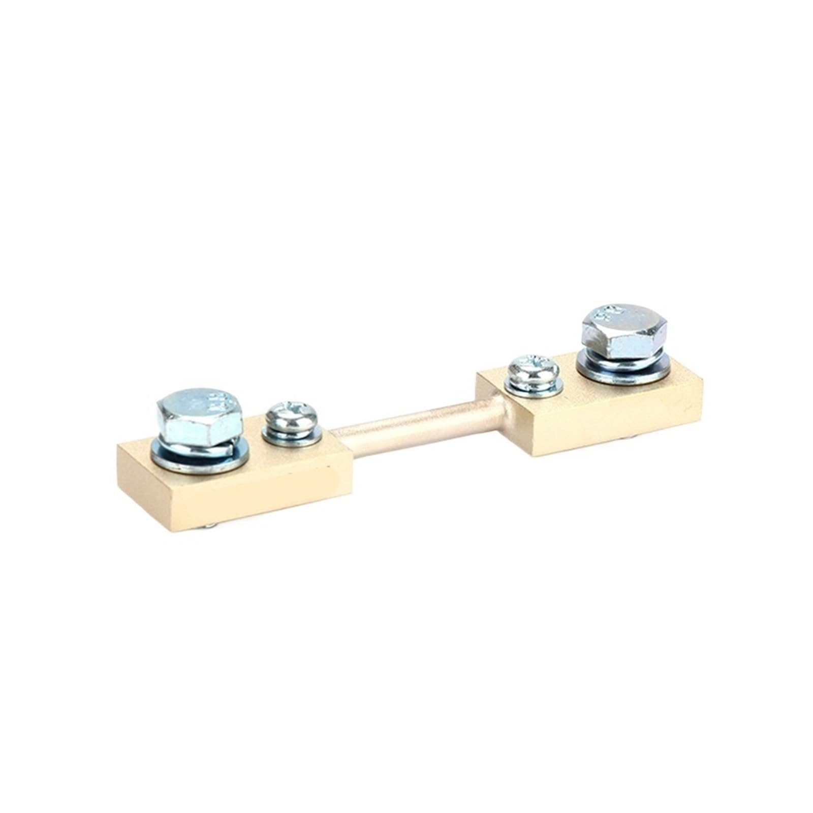 Résistance shunt CC DIN 43703 de haute精度 - Set de 2 shunts de mesure 20A 60mV robustes